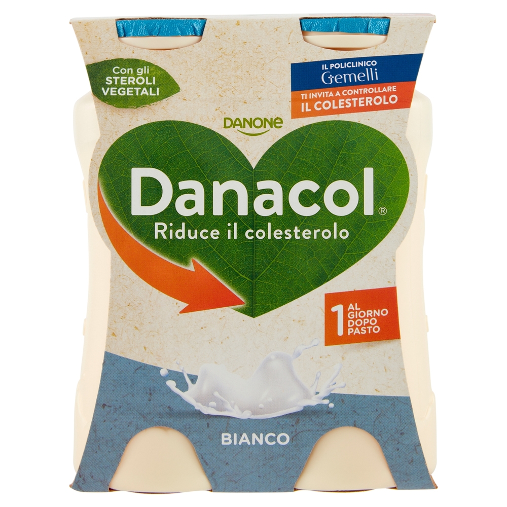 Danacol Bianco, 4x100 g